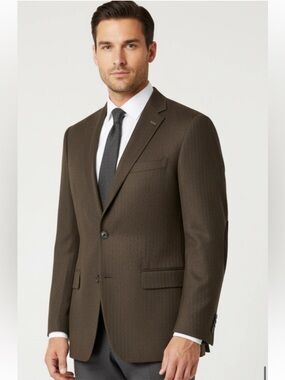 Men's Classic Brown Blazer
